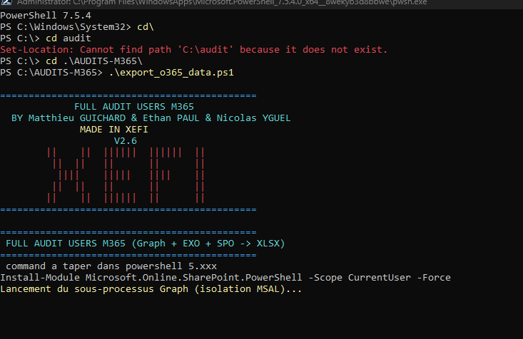 Script Tenant 365